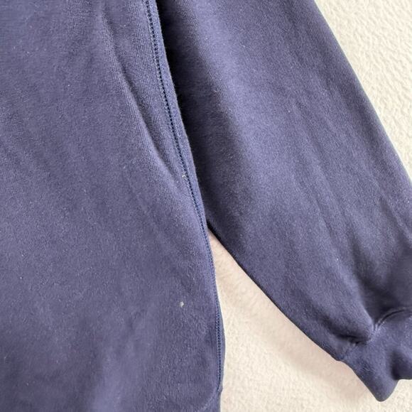 Vintage Mossimo Sweater Men's Medium Blue 1/4 Zip Pullover Skater Surfer 90s y2k - Picture 4 of 10